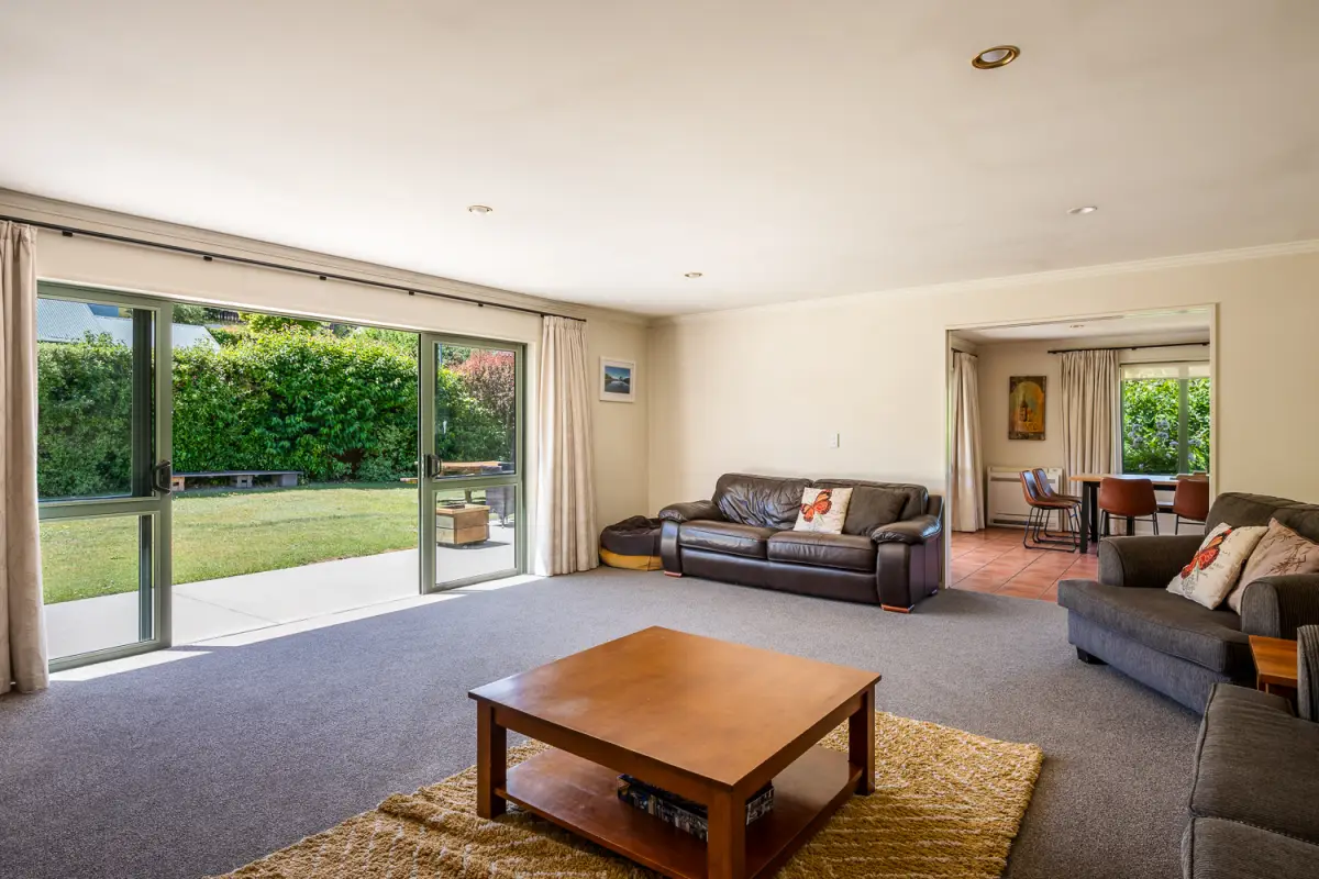 Lovely garden views from the lounge