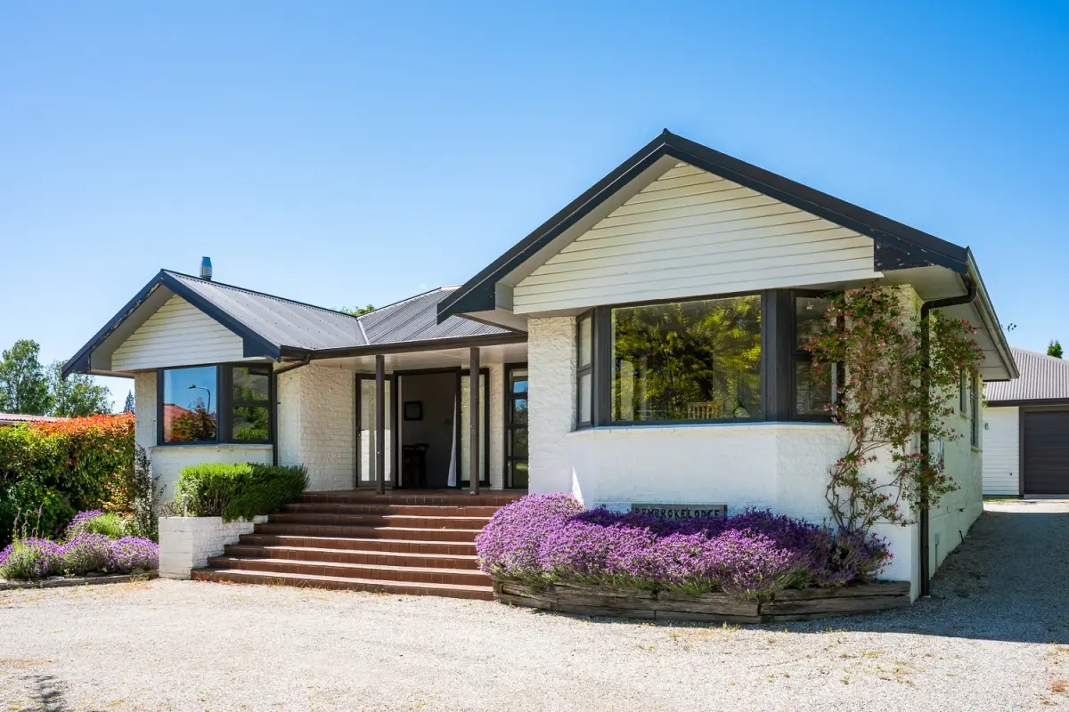 Front Exterior with Parking Space 