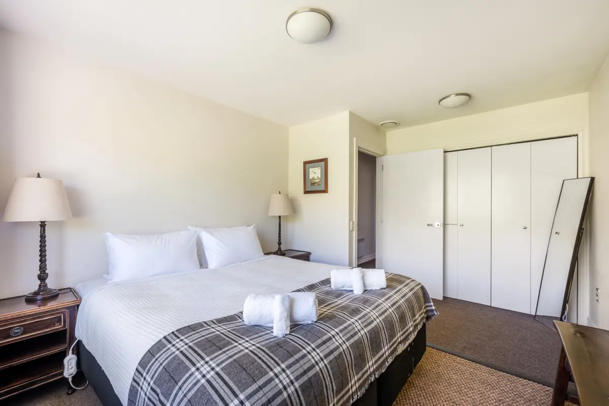 Guest Bedroom with Large Built-In Wardrobe 