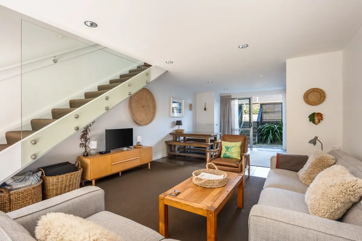 Open-Plan Living and Entrance to Upstairs 