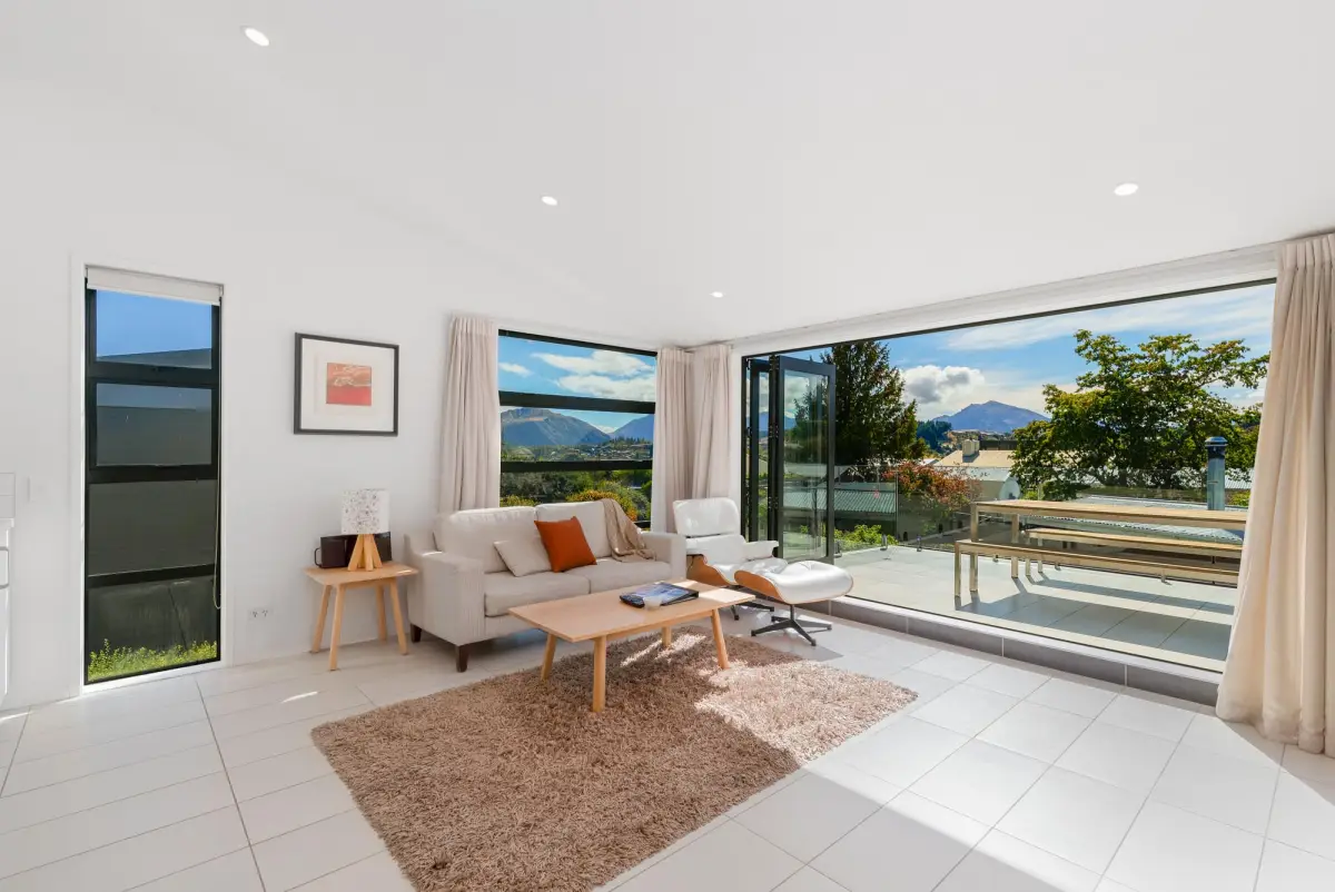 Sliding Doors with Outdoor Dining 