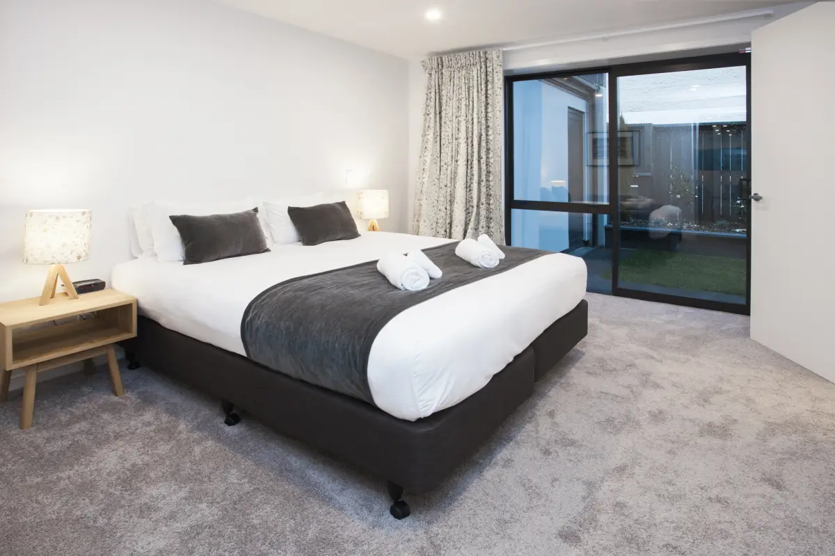 Master Bedroom with Outdoor Access