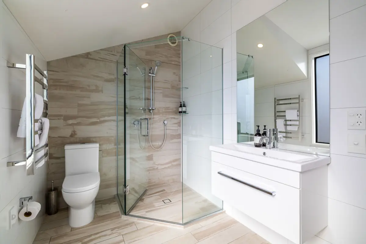 Modern Bathroom with Glass Shower
