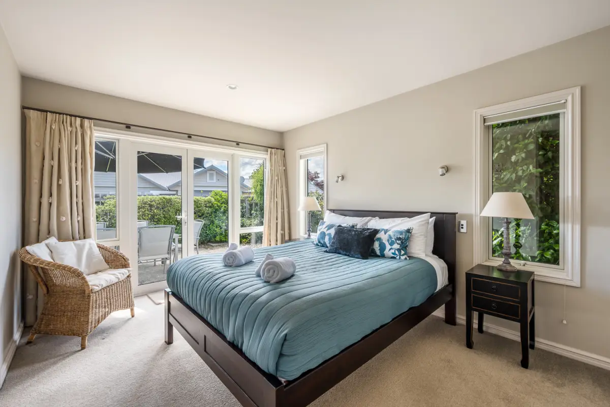 Master Bedroom with Outdoor Access