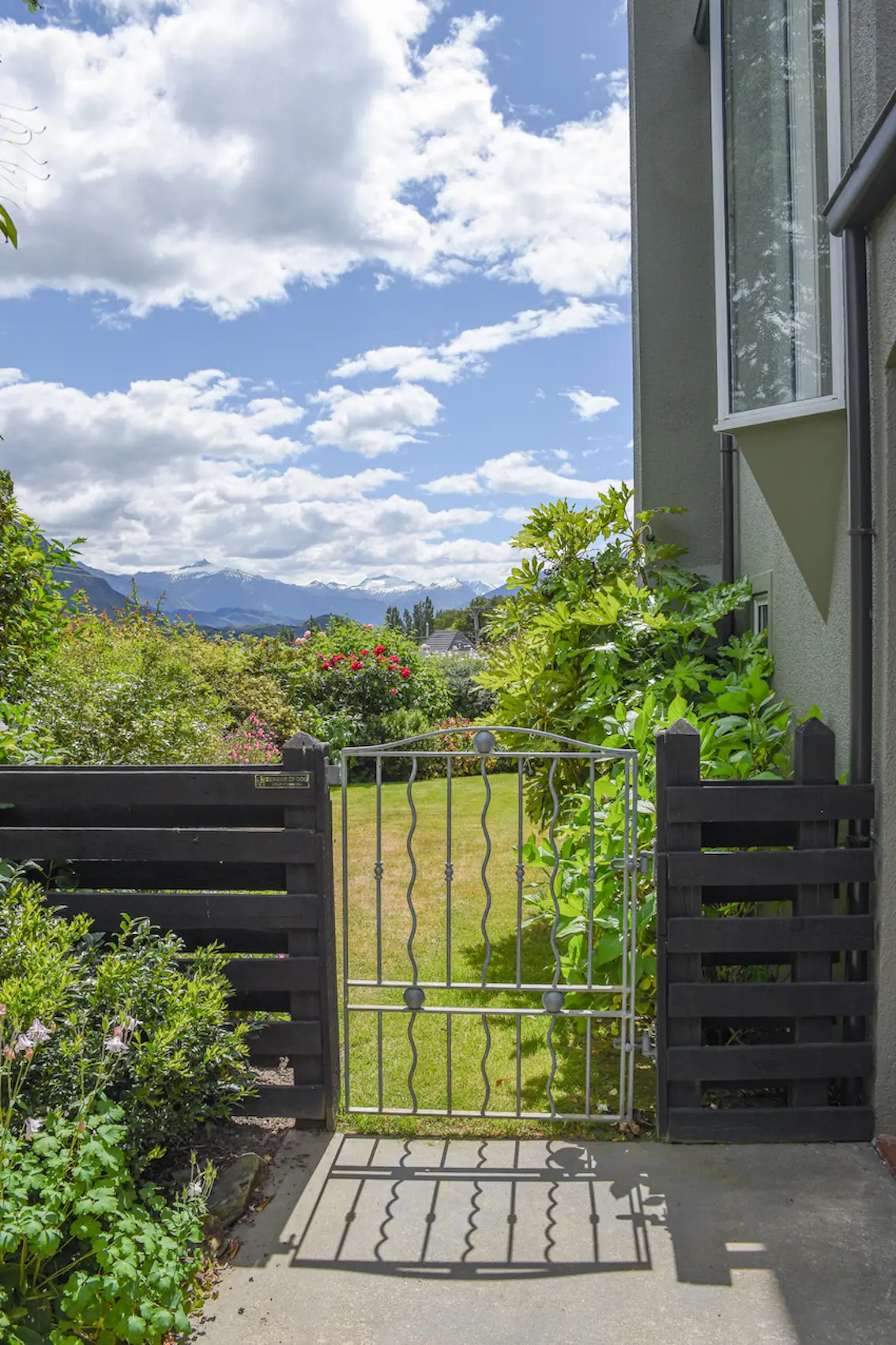 Gate to Grass Area Outside