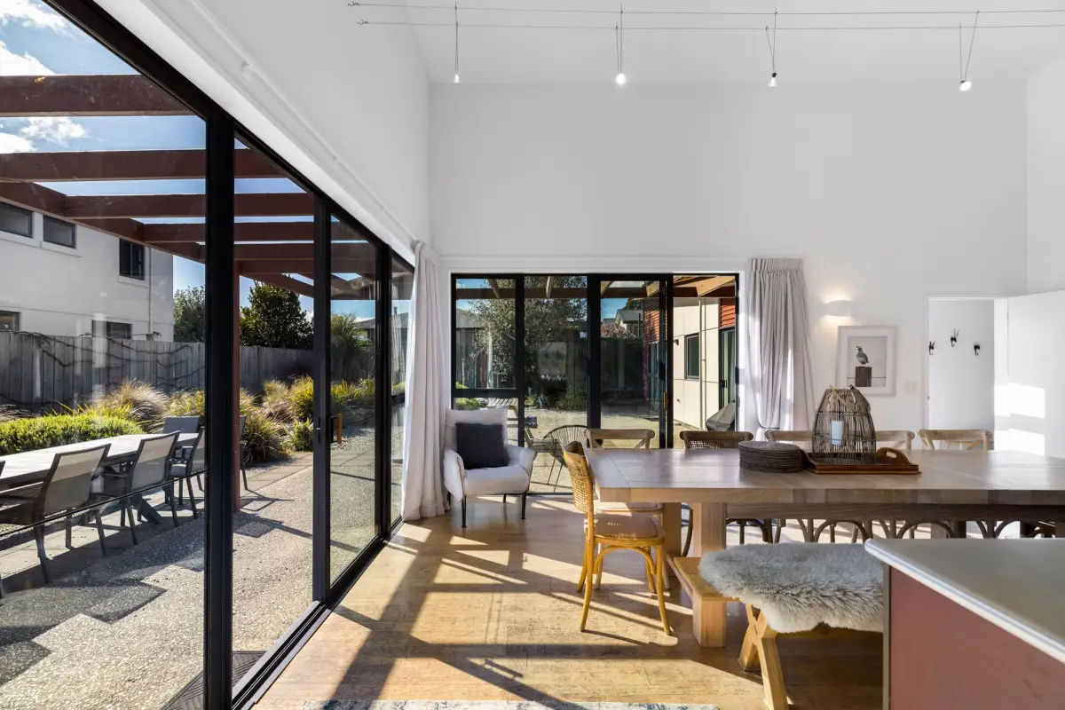 Ranch Sliders to Outside Patio 