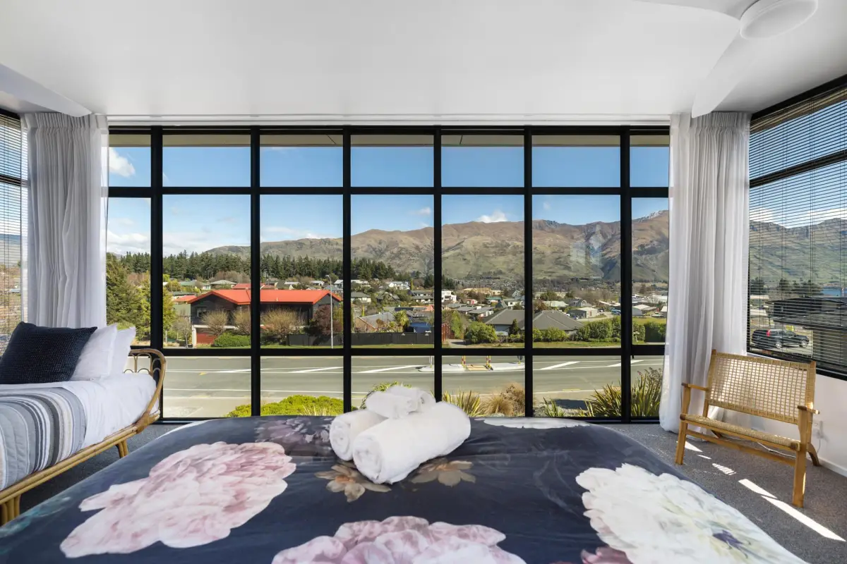 Window-Filled Twin Room