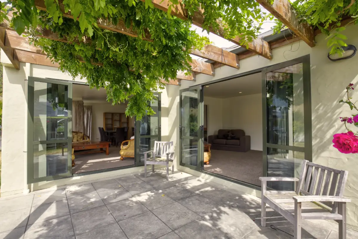 Outdoor Access Through Large Doors 