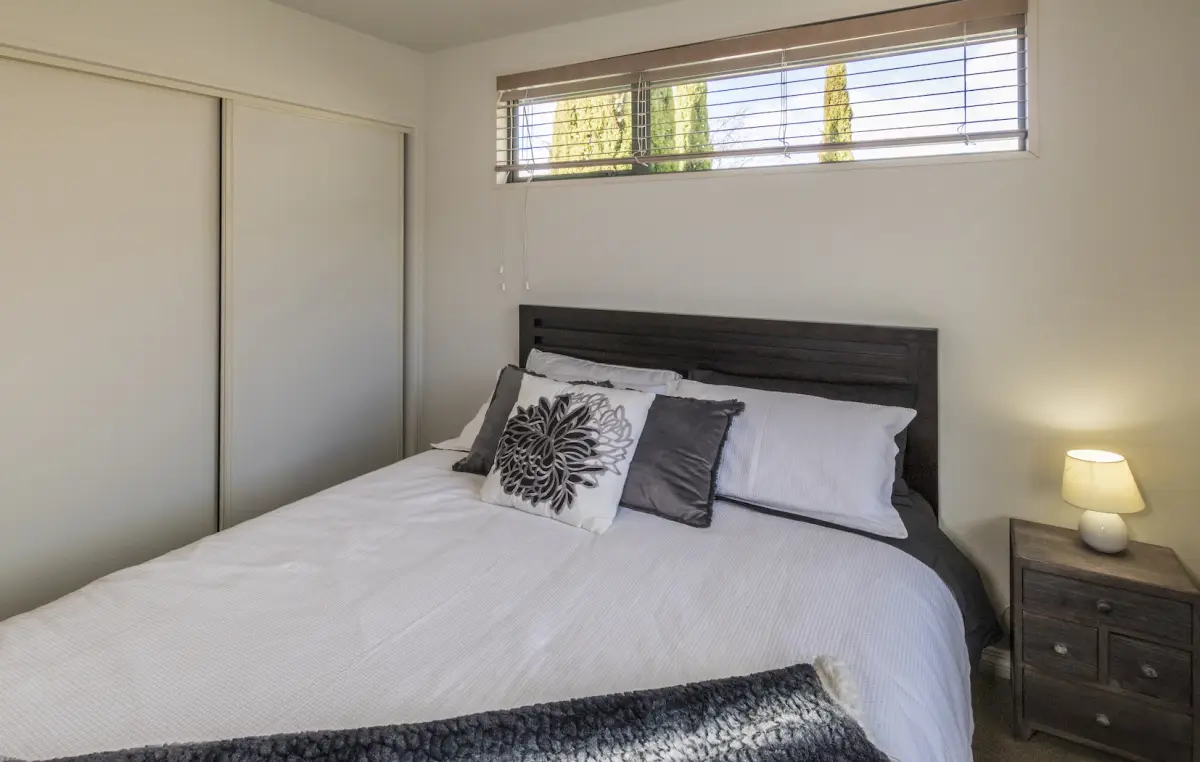 Cozy Guest Suite with Built-In Wardrobe