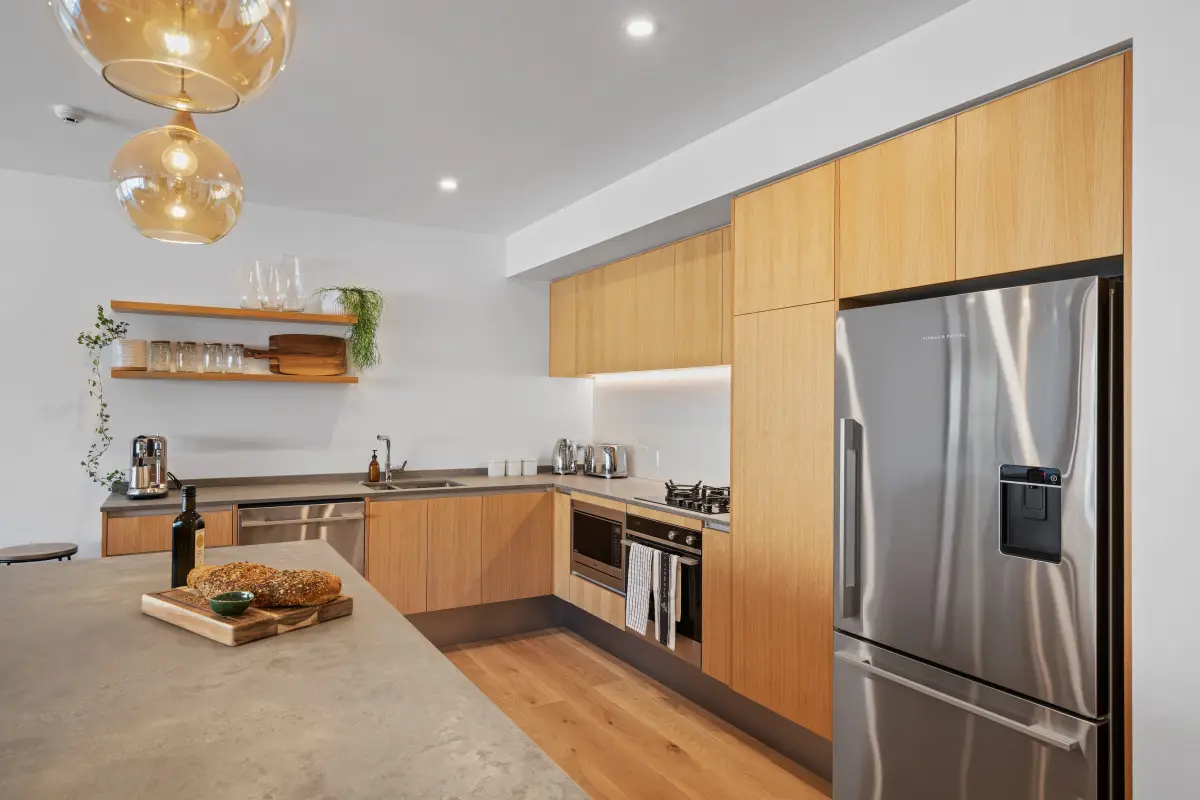 Modern Timber Kitchen