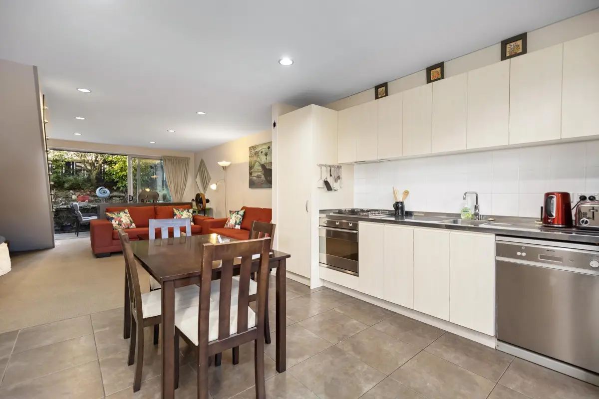 Modern Kitchen with Dining Table