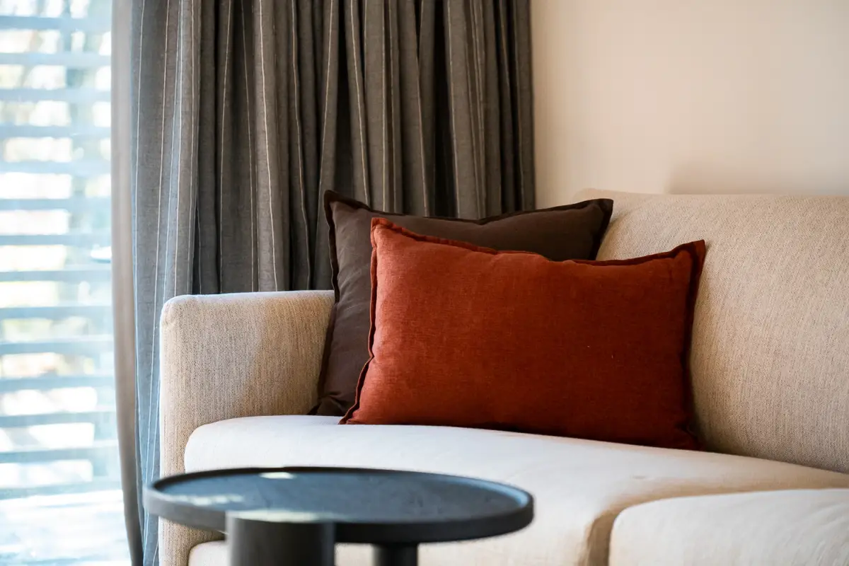 Sofa and Cushion Detail 