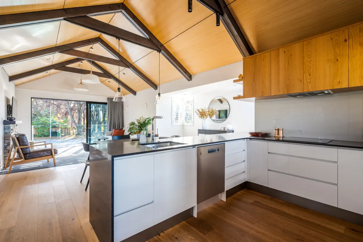 Kitchen to Lounge Flow 