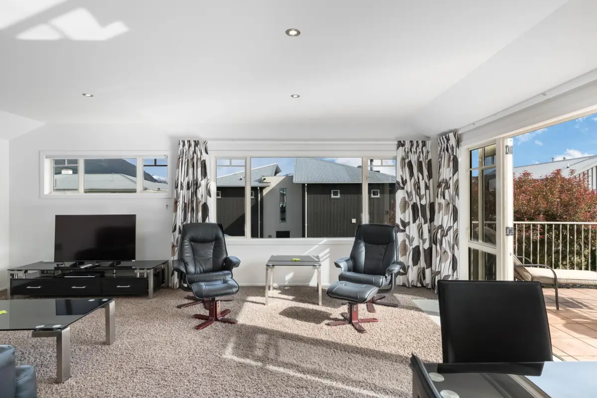 Spacious Lounge with Balcony Access 