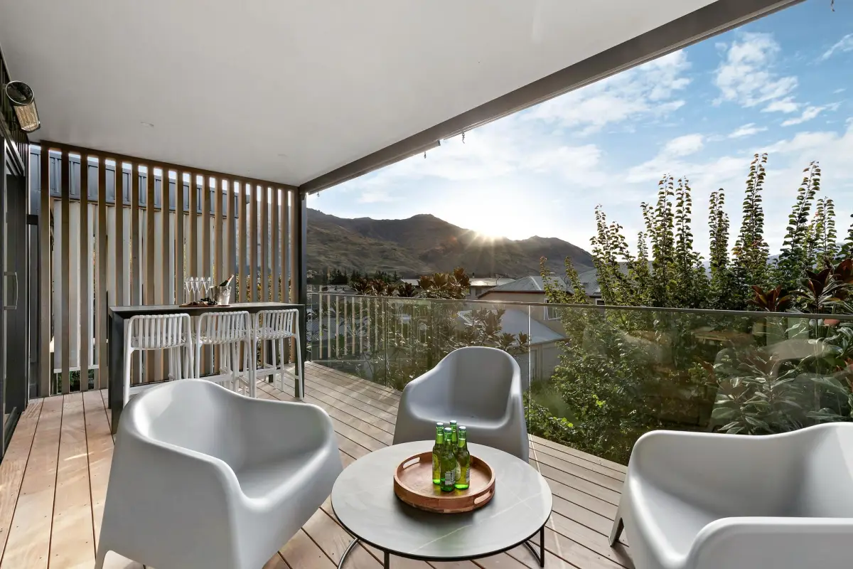 Outside Patio with Stunning Mountain Views 