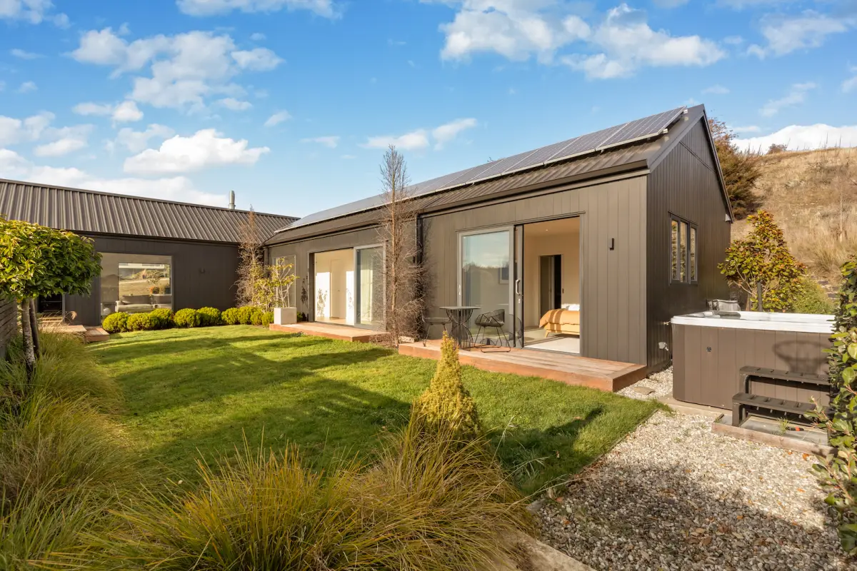 Outside Area with Hot Tub 