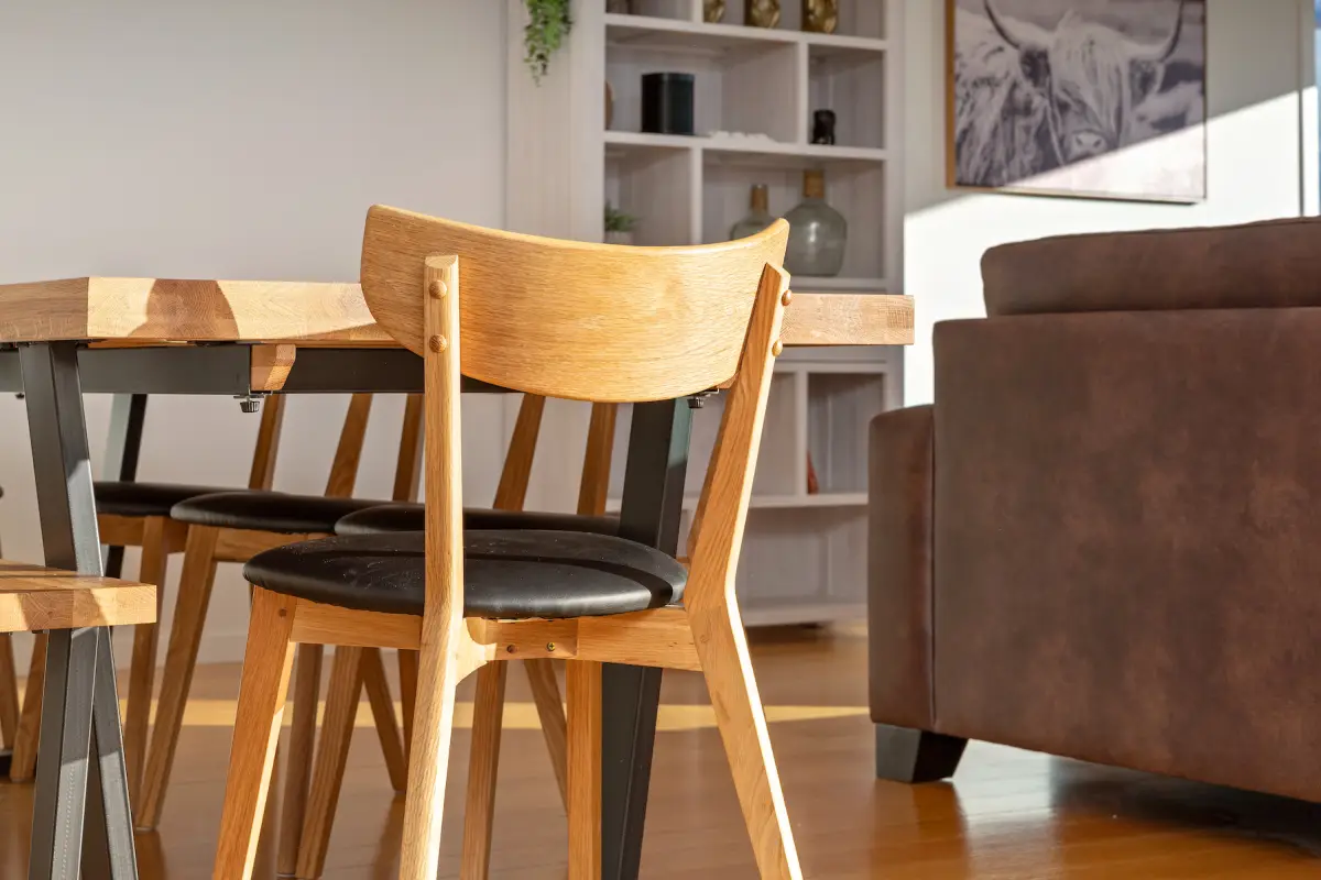 Dining Table Detail Shot