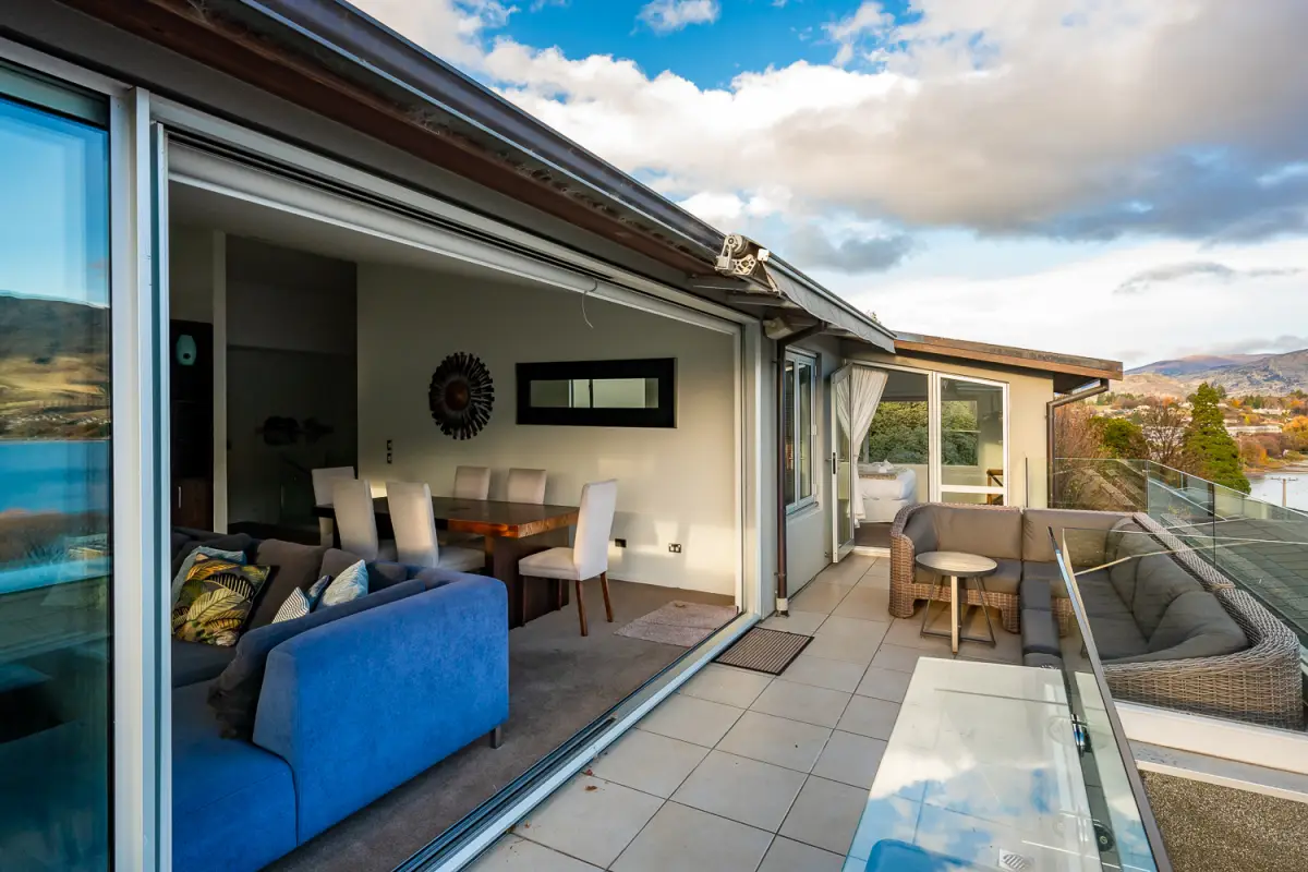 Large Sliding Doors Opening to Balcony 