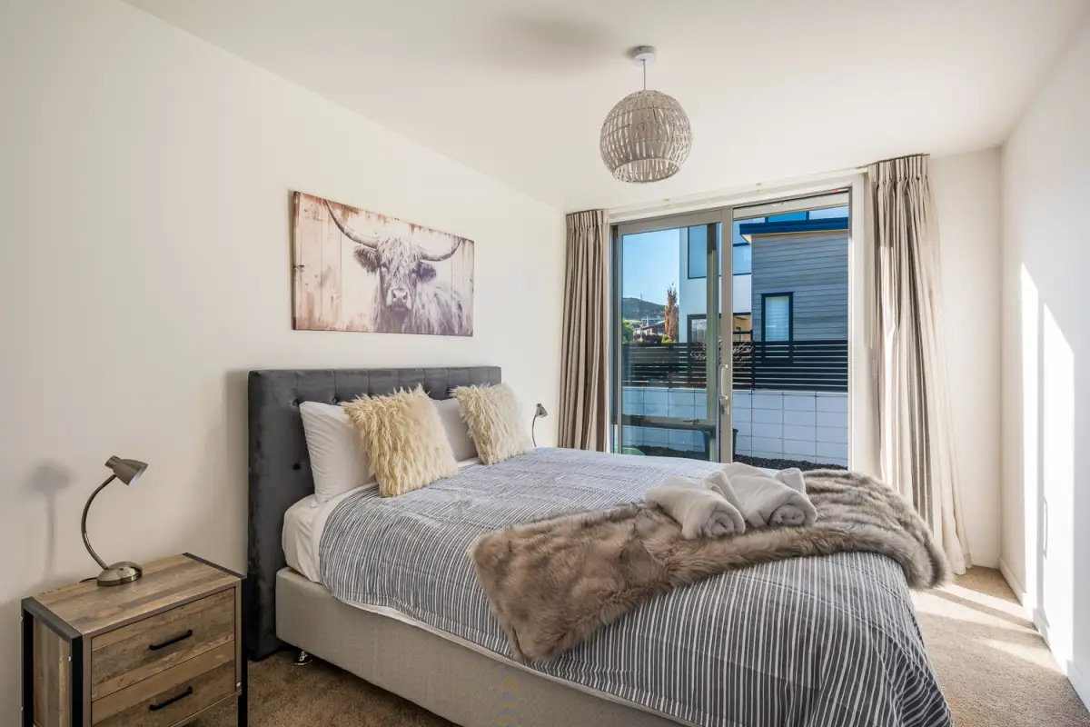 Guest Bedroom with Outdoor Access