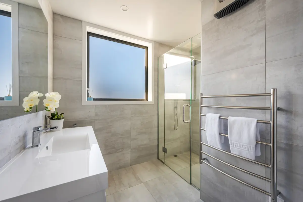 Modern Bathroom with Glass Shower