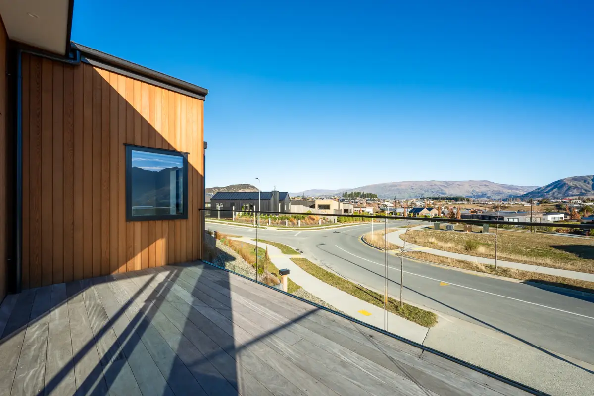 Upstairs Balcony Looking out to Stunning Mountain Views 