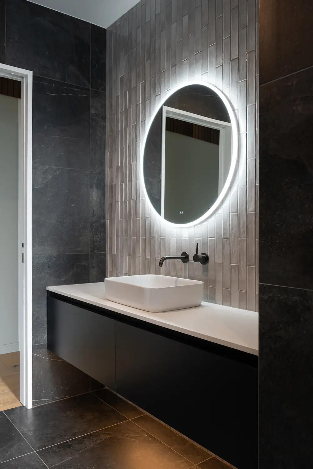 Sleek Bathroom Detail