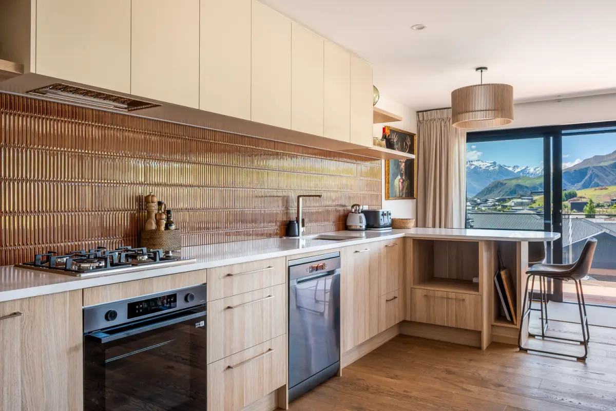 Designer Kitchen with Scenic Outlook 