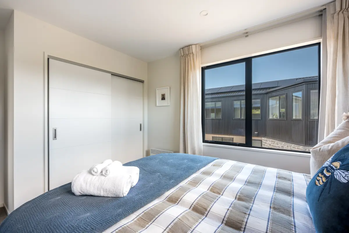 Cozy Master Bedroom with Built-In Wardrobe 