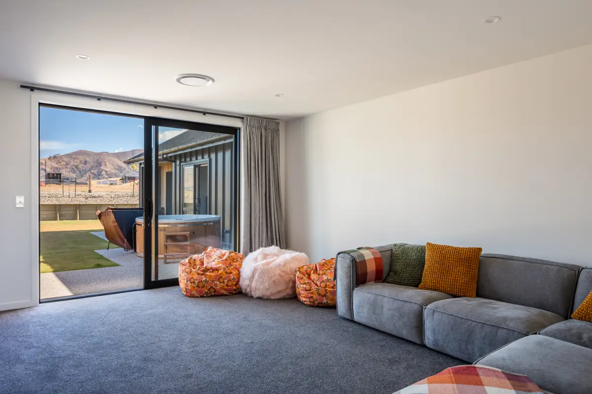 Large media den.  Or second living room for relaxing